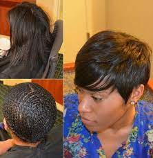 Pixie Sewin With Lace Closure Weavehairstylesbraids Hair Styles Weave Hairstyles Short Weave Hairstyles