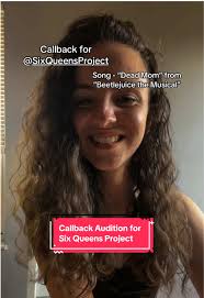 Is Dead Mom from Beetlejuice A Good Middle School Audition Song