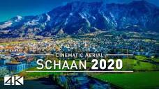 4K】Schaan from Above - LIECHTENSTEIN 2020 | Cinematic Wolf Aerial ...