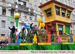 (note the sesame street float at macy's thanksgiving day parade 2008. 2014 Macy S Thanksgiving Day Parade Marching Band Photos Marching Com