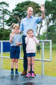 Prince william took to social media to wish gareth southgate and the three lions the 'best of luck ahead of their clash with italy in the euro 2020 final. Prince George And Princess Charlotte Join Prince William For Outing In Sandringham