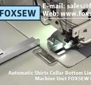 Automatic Shirt Collar Runstitch Sewing Machine Unit