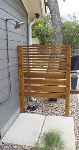 Crestview Modern Craftsman Outdoor Shower Enclosure Outdoor Shower Diy Outdoor Pool Shower
