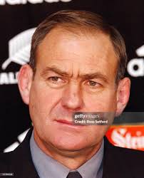 All Black rugby selector Mark Shaw, at the announcement of the first...  News Photo