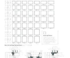 standard window sizes chart itwindow co