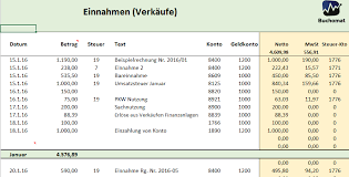 Ausführliche vorstellung und vergleich der buchhaltungssoftware. Buchhaltung Mit Excel