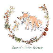 Instagram Photo By By Bm Are Coming Soon Bybm Bybmillustration Childhoodillustration Art Couronne Forest Friends Foret Animal Animau Instagram