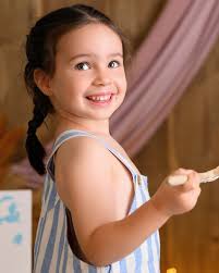 Muriendo de amor con la sesión de smash paint de los 4 años de Mia ❤️