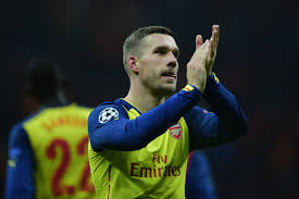 The german international was mobbed by fans as he arrived in the city. Arsenal Striker Lukas Podolski Reaches Personal Agreement With Inter Milan Serpents Of Madonnina