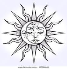 To do half moon pose, begin in extended triangle pose on the right side. 490 Moon And Sun Ideas Moon Tattoo Moon Sun Tattoo Art Tattoo