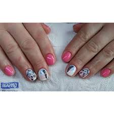 Delikatny Blur Effect Indigo Paznokcie Nails Hybryda