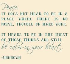 Maintaining Peace Even In Chaos Strength Is Within