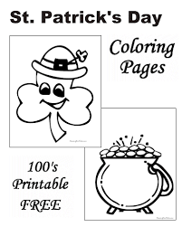 Kids are fascinated by colors. St Patrick S Day Preschool Coloring Pages
