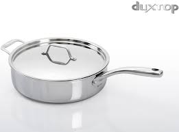 Duxtop Whole Clad Tri Ply Stainless Steel Induction Ready Premium Cookware Saute Pan With Lid 3 Quart Induction Cookware Saute Pan Cookware