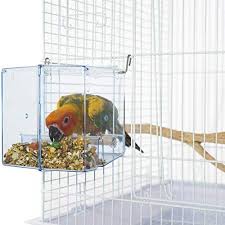 Birds Love Bird Feeder Seed Catcher Tray Hanging Cup Food Dish For Cage For Small Birds Lovebirds Cockatiels Compare And S In 2020 Small Birds Cockatiel Bird Feeders