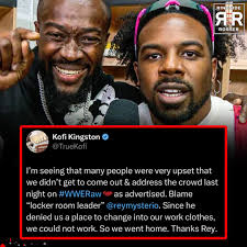 New Day Betrayal: Kofi Kingston and Xavier Wood vs Big E