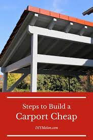 How To Build A Carport Cheap And Cost Effective Way Building A Carport Carport Plans Carport