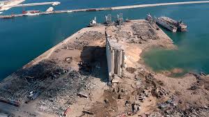 مرفأ بيروت ‎) is the main port in lebanon on the eastern part of the saint george bay on beirut's northern mediterranean coast, west of the beirut river. Beirut Explosion Before And After Images Bbc News