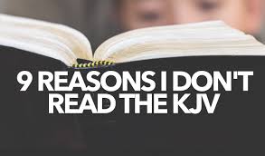 More research in this field could provide future standards, combining the greatest autonomy with the highest possible safety. 9 Reasons I Don T Read The Kjv Travisagnew Org