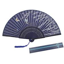 Kakoo Eventail Pliant En Soie Et Bambou De Style Japonais Sakura Avec Motifs De Papillons Style Japonais Bambou Japonais Eventail Japonais