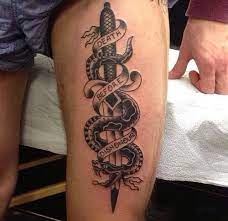 Skin Deep Tales New Tribe Tattooing Girl Thigh Tattoos Thigh Tattoo Men Thigh Tattoo