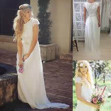 Mit dem triumph minimizer müssen sie nie wieder auf den perfekten komfort und optimalen halt verzichten. Romantische O Neck Cap Sleeves Lace Top Boho Hochzeitskleid Chiffon Sommer Braut Kleid Fur Hochzeit 2017 Nach Mass Braut Kleid Boho Wedding Dress Wedding Dressbride Dresses Aliexpress