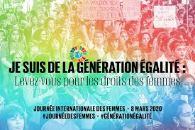 Ce dernier a dénoncé la tribune, sans contestation, ou sinon très. Journee Internationale Des Femmes 2020
