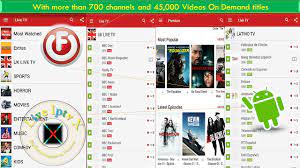 Live Iptv X Free Tv Streaming Streaming Tv Tv App
