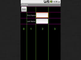 A Beginner S Guide To Work With Android Xml Table Layout Android App Design Android App Development Mobile Web Design