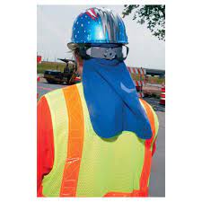 Chill Its 6717 Cooling Hard Hat Pad W Neck Shade Hard Hat Accessories Hard Hat Moisture Wicking Shirt