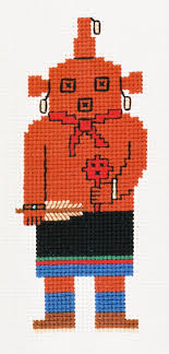 All of the items sold by yarn tree are available wholesale to. Kachina Doll Counted Cross Stitch Chart Individual Kits 805