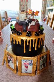 How can you imagine a birthday party without a cake? Fayeby Cakes 60th Birthday Cake For My Dad With Edible Facebook