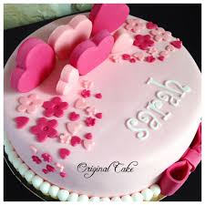 Gateau Coeurs Original Cake Gateau Coeur Decoration Gateau Anniversaire Fille Gateau