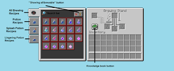 Jan 05, 2017 · in this video i show you how to make lingering potions, and why they are unique in a special way. Recipe Book For Brewing Stands Minecraft Feedback