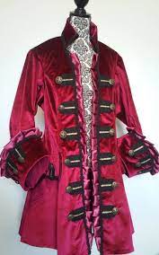 Dashing Marauder Womens Pirate Coat Pirate Outfit Clothes Pirate Jacket