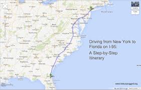 driving from new york to florida a step by step itinerary