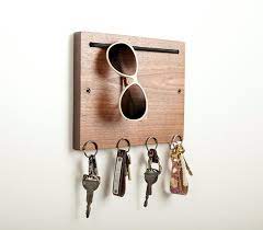 16 Key Holders To Keep You Organized Wall Key Holder Modern Key Holder Woodworking Projects That Sell