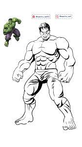 Hulk Para Colorear In 2021 Humanoid Sketch Art Memes