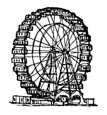 Pngtree offers black wheels png and vector images, as well as transparant background black wheels clipart images and psd files. Simple Ferris Wheel Clipart Black And White Clipartix