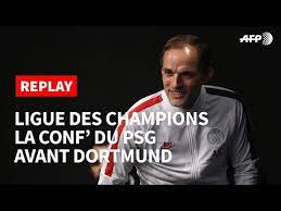 Retrouvez la finale de la ligue des champions uefa 2020 diffusée sur tf1 et commenté par grégoire margotton et bixente lizarazu. Replay La Conference De Presse Du Psg Avant Le Dortmund Psg Youtube