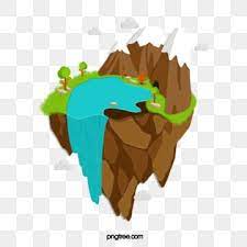 Fantasy Floating Island Cave Adventure Waterfall Clipart Floating Island Adventure Png Transparent Clipart Image And Psd File For Free Download Floating Clip Art Image