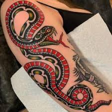 The snake in different cultures, such as african, chinese and native americans, is often associated with water, and the waters connection with healing and even in ancient greek culture the snake was a symbol of health and healing. 50 Traditional Snake Tattoo Designs