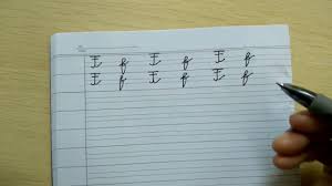 Maybe you would like to learn more about one of these? Menulis Huruf Tegak Bersambung Huruf E Dan F Kelas 1 Sd Youtube