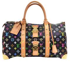 Whatever you're shopping for, we've got it. Louis Vuitton X Murakami Black Multicolor Keepall 45 Duffle Bag