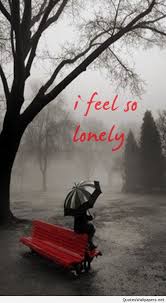I Feel So Lonely Quote Image Rainy Days Rain Photography