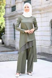 Sedanur Tunik Pantolon Takim Modelleri Moda Tesettur Giyim Pantolon Moda Giyim