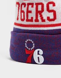 New era offers a wide selection of tigers baseball hats & apparel for every detroit fan! Blue New Era Nba Philadelphia 76ers Pom Beanie Hat Jd Sports