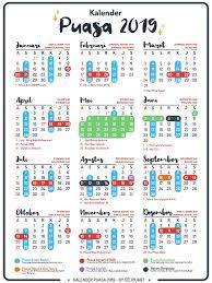 Hasil gambar untuk kalender 2019 di 2019 blog dan tanggal. Piu Kalender Puasa 2019