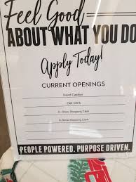 Sprouts is having a hiring event for these positions. You can come in this  week and sign up for an interview. Very team oriented environment. No calls  pls.