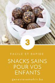 Collation Saine Facile Et Rapide